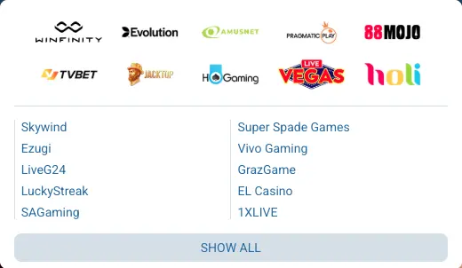 1xbet live casino