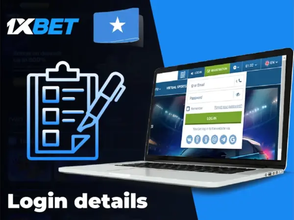 1xBet Login Details for for Somali players