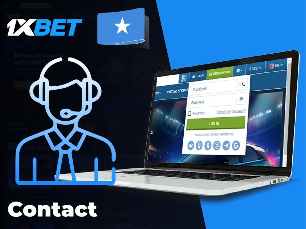 1xBet Somalia Contact Number