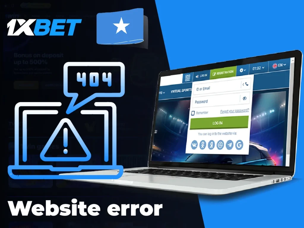Website error