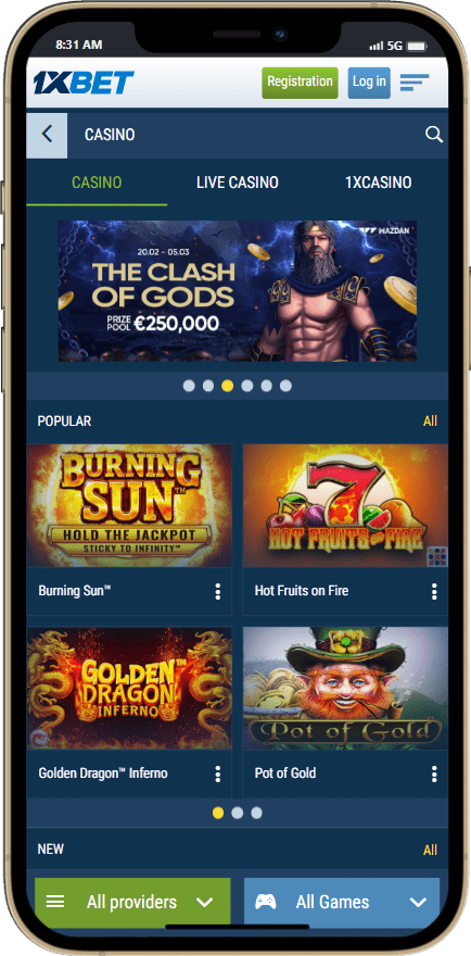 1Xbet Casino App