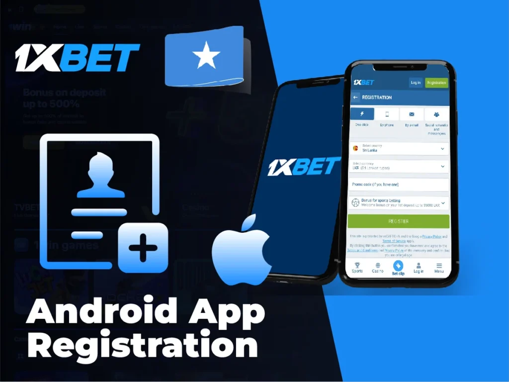 1xBet Android App Registration