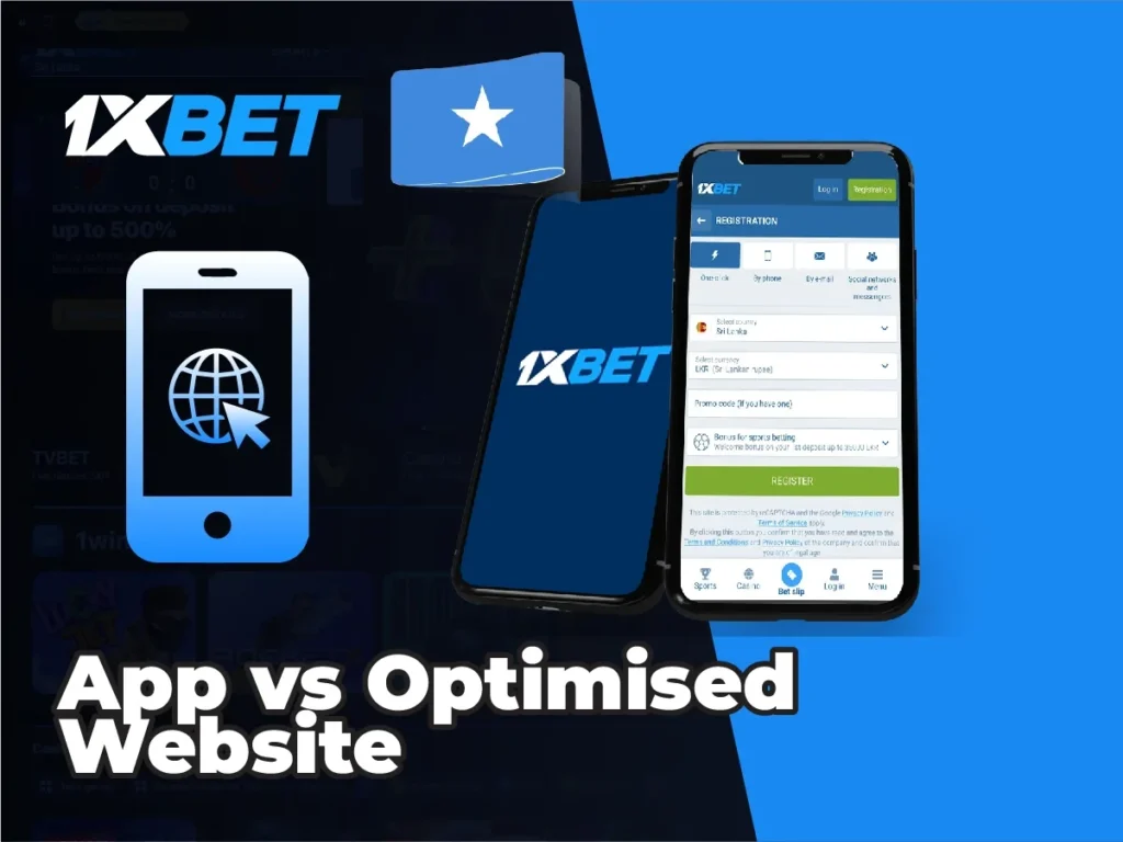 Differences between the 1Xbet App and the optimized website