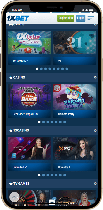 Which devices work with the 1Xbet app Somalia 1