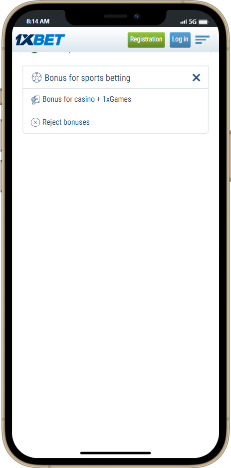 كيف تحصل على مكافأة 1Xbet للهاتف المحمول؟